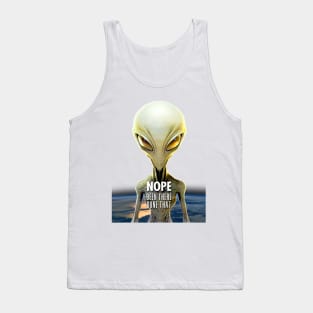 Alien: Nope, Been There Done That! (no fill background) Tank Top